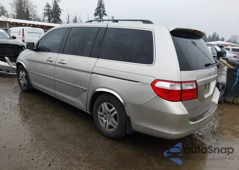 2005 Honda Odyssey Ex from USA, damaged, VIN 5FNRL38435B406709